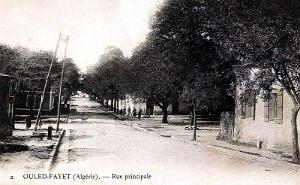 OULED-FAYET - RUE PRINCIPALE